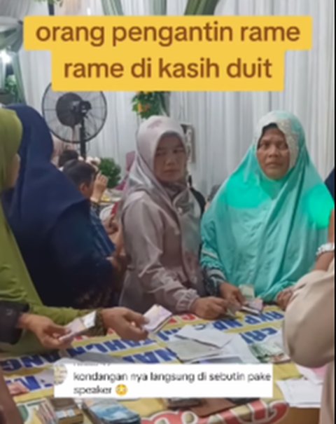 Bisa Bikin Tamu Undangan Dag Dig Dug, di Hajatan Nikahan ini Isi Amplop yang Diberi ke Mempelai Langsung Diumumkan