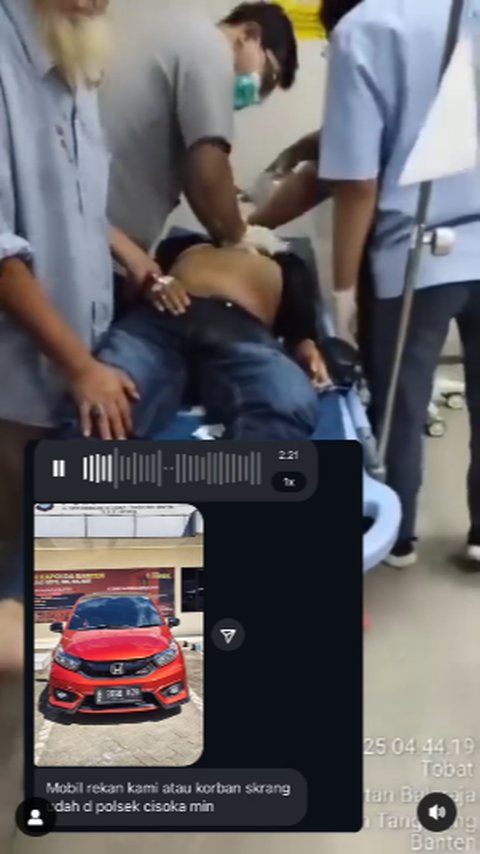 Rekaman Video Detik-Detik Pengusaha Rental Mobil Ditembak Pelaku Penggelapan saat Kejar-kejaran