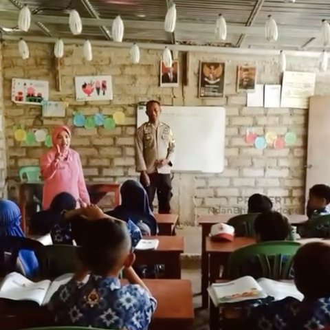 Sosok Polisi Jaminkan Semua Hartanya ke Bank buat Bangun Sekolah Anak Yatim, Istri Sampai Malas Ambil Gaji karena Dipotong Bayar Pinjaman