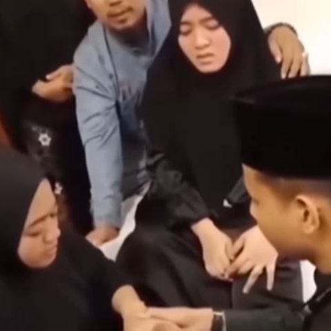 Momen Menyayat Hati Istri Diduga Saksikan Suami Kembali Menikah dengan Adik Sendiri, Bagaimana Hukumnya dalam Islam?