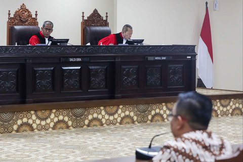 FOTO: MK Gelar Sidang Perdana Terkait Sengketa Hasil Pilkada 2024, Total Ada 310 Perkara