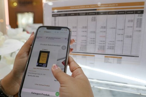 FOTO: Pegadaian Resmi Jadi Bank Emas Pertama di Indonesia, Ini Deretan Produknya!