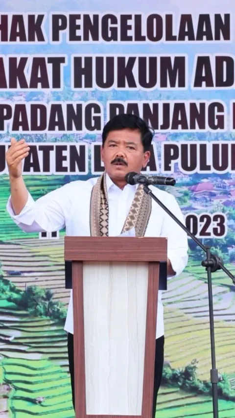 Menteri Hadi Tjahjanto Pastikan HPL Tanah Ulayat Beri Kedaulatan dan Kesejehteraan Masyarakat Adat