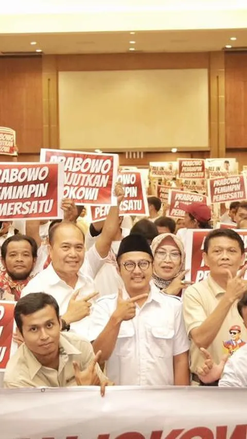 Relawan Jokowi Ramai-ramai Dukung Prabowo di Pilpres 2024