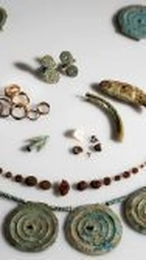Satu Set Perhiasan Berusia 3.500 Tahun Ditemukan di Ladang Wortel, Dipakai Wanita Zaman Perunggu sebagai Jimat