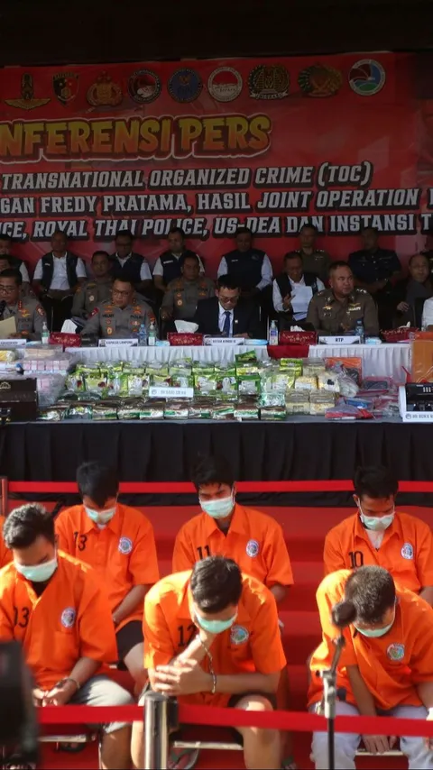 Kurir Gembong Narkoba Fredy Pratama Ditangkap di Palembang, 4 Kali Antar Sabu Seberat 62 Kg