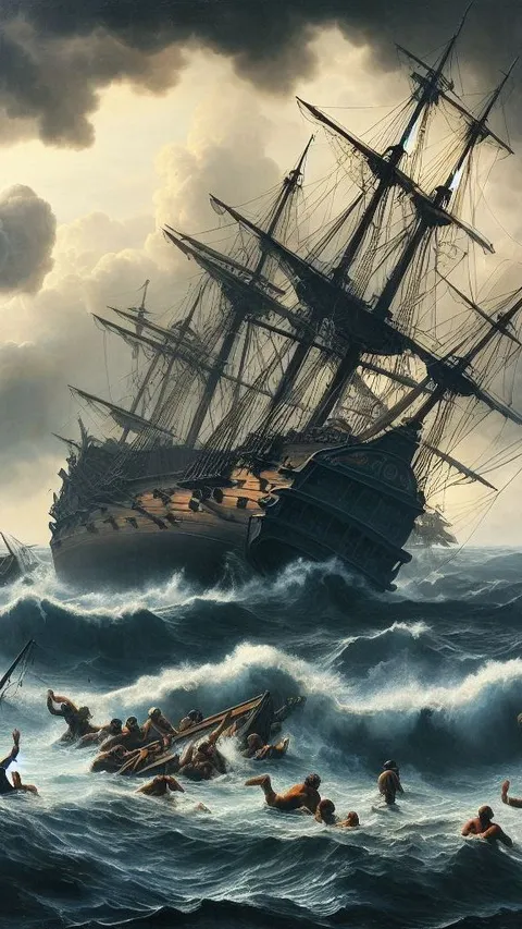 Kisah Batavia, Salah Satu Kapal Terbesar VOC yang Kandas Secara Mengenaskan