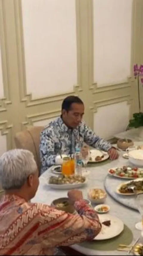 Isi Pertemuan Jokowi dan Tiga Capres Saat Makan Siang di Istana