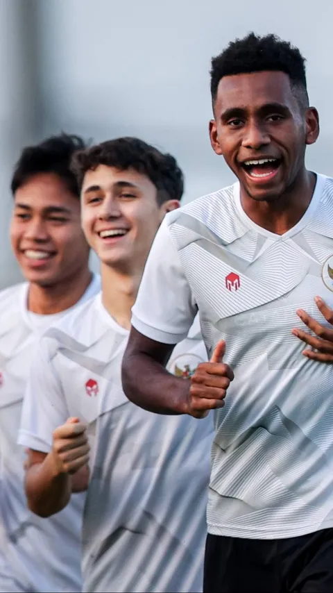 FOTO: Jelang Lawan Panama, Timnas Indonesia U-17 Matangkan Latihan di Gelora Bung Tomo