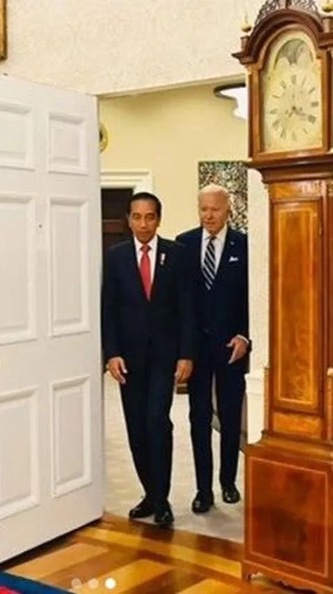 Beda Isi Twit Jokowi dan Joe Biden Setelah Pertemuan di Washington