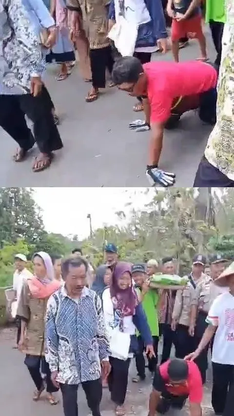 Viral Pria Lakukan Nazar Merangkak 1 KM saat Jalan Depan Rumah Diaspal, Penantian 9 Tahun Akhirnya Terwujud