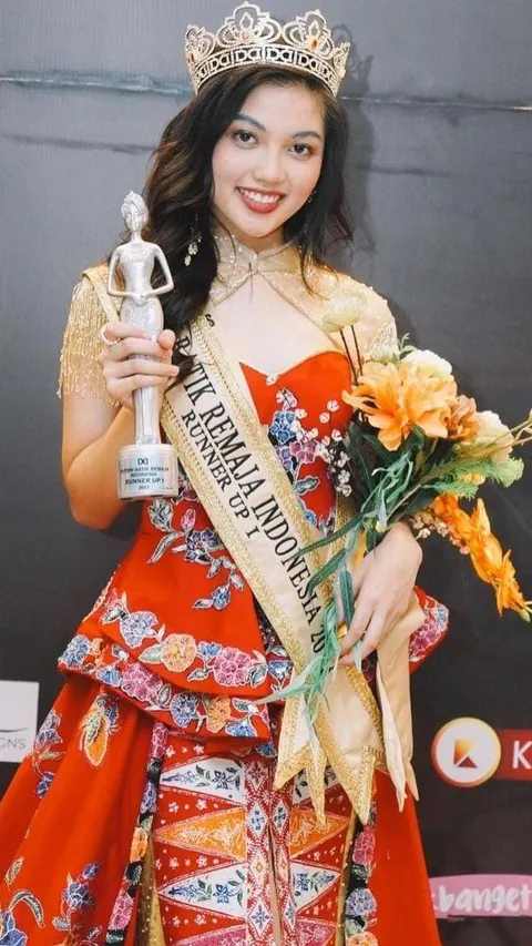 Cantiknya Raihanna Zemma Anak Sahrul Gunawan Menang Runner Up 1 Puteri Remaja Jakarta