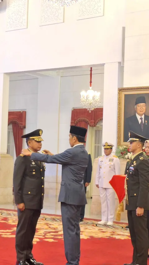 Jokowi Lantik Jenderal Agus Subiyanto Jadi Panglima TNI Besok Pagi