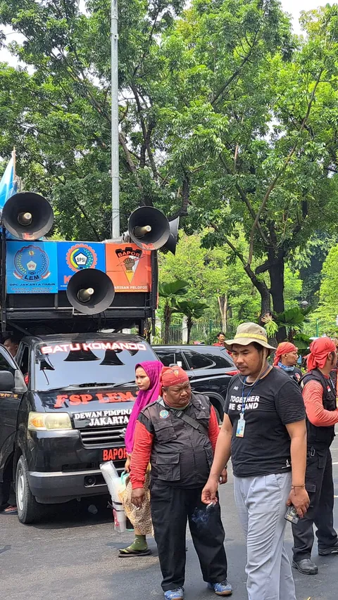 Jelang Pengumuman UMP DKI, Buru Demo di Balai Kota Harap Pj Gubernur Adil