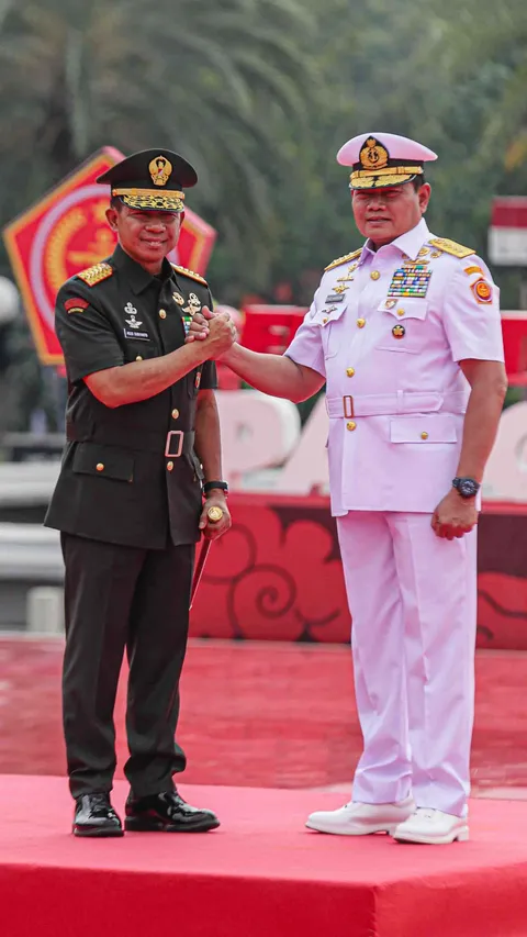 Lepas Jabatan Panglima TNI, Laksamana Yudo Margono Titip Pesan Ini Kepada Jenderal Agus Subiyanto