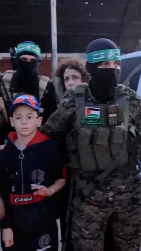 Israel Geram Melihat Video Perlakuan Hamas Saat Bebaskan Tawanan