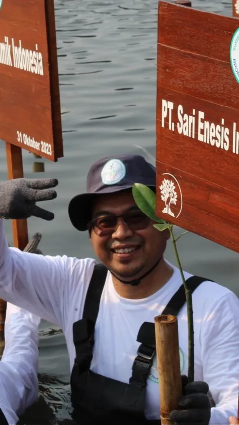 Dukung Target SDGs, Enesis Group Tanam 100 Mangrove