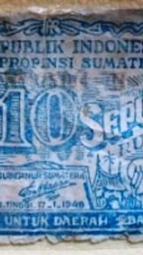 Mengulik Sejarah URIPS, Uang Republik Indonesia Khusus Provinsi Sumatra
