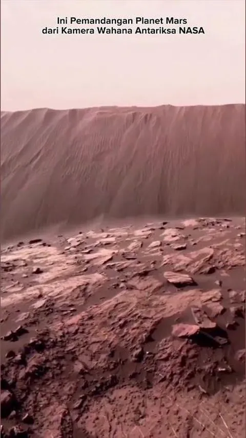 Ini Pemandangan Planet Mars dari Kamera Wahana Antariksa NASA