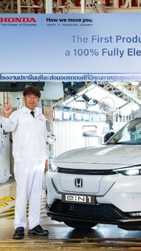 Honda HR-V Listrik Mulai Produksi, Sebentar Lagi Dipasarkan di Indonesia?