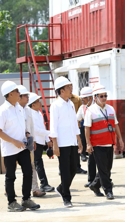 Presiden Tinjau Langsung Pembangunan Hotel Nusantara, Optimis Siap Beroperasi Agustus 2024