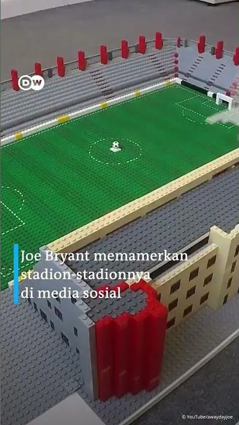 Bocah Ini Bikin Stadion Sepak Bola dari Lego Selama 2 Bulan, Hasilnya Mencengangkan