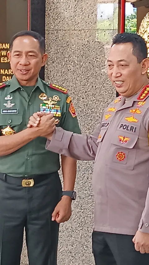 Panglima TNI Jenderal Agus Sambangi Kapolri Listyo, Bahas Soal Pemilu 2024 sampai Papua