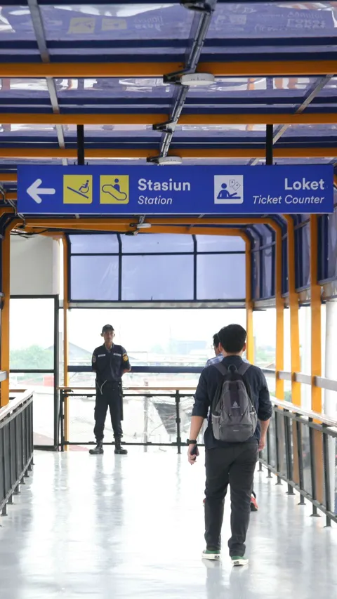 Keren, Stasiun Bojonggede Kini Ada Sky Brigde, Ini Reaksi Warganya