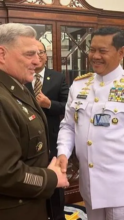Panglima TNI Bertemu Jenderal AS, Ada Momen Beri Wejangan Perwira Belajar di Amerika