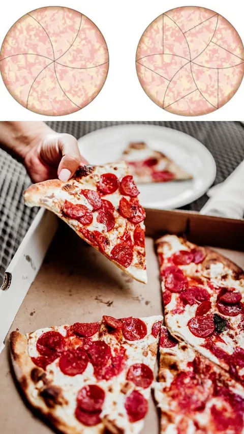 Begini Rumus Terbaik Memotong Pizza Menurut Ahli Matematika