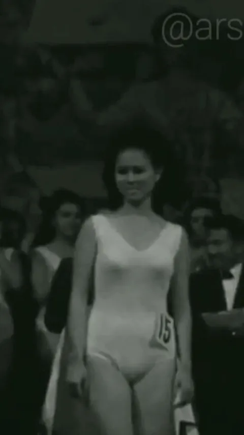 Momen Pemilihan Miss Indonesia Tahun 1969, Peserta Pakai Busana Renang