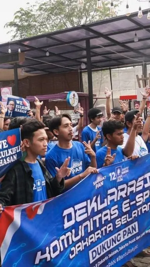 Ratusan Anak Muda Jakarta Dukung PAN di Pemilu 2024