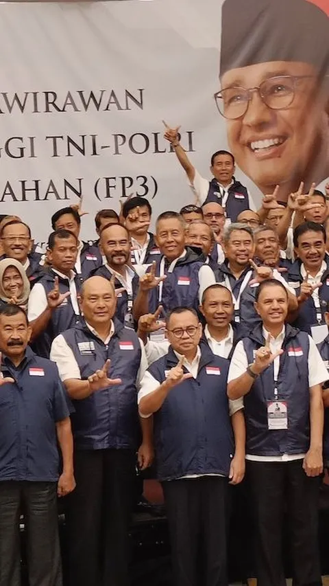 Ratusan Purnawirawan TNI-Polri Deklarasikan Dukung Capres Anies Baswedan