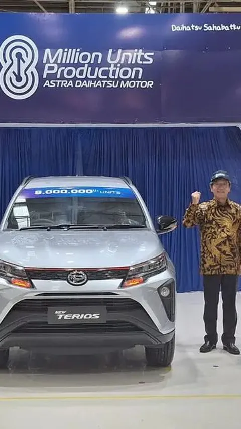 Wow, Daihatsu Indonesia Capai Produksi ke-8 Juta Unit Hari Ini Sejak 1978