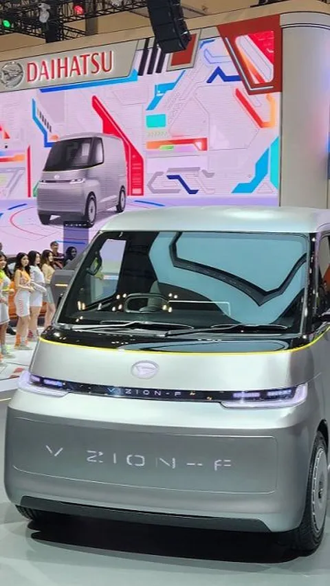 Mobil Listrik Konsep nan Futuristik Mejeng di Booth Daihatsu GIIAS 2023
