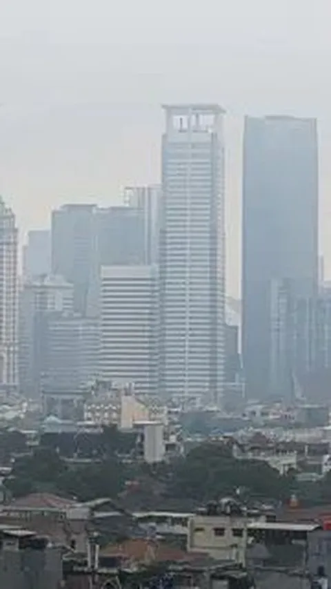 Kondisi Polusi Udara di Jakarta Pagi Ini