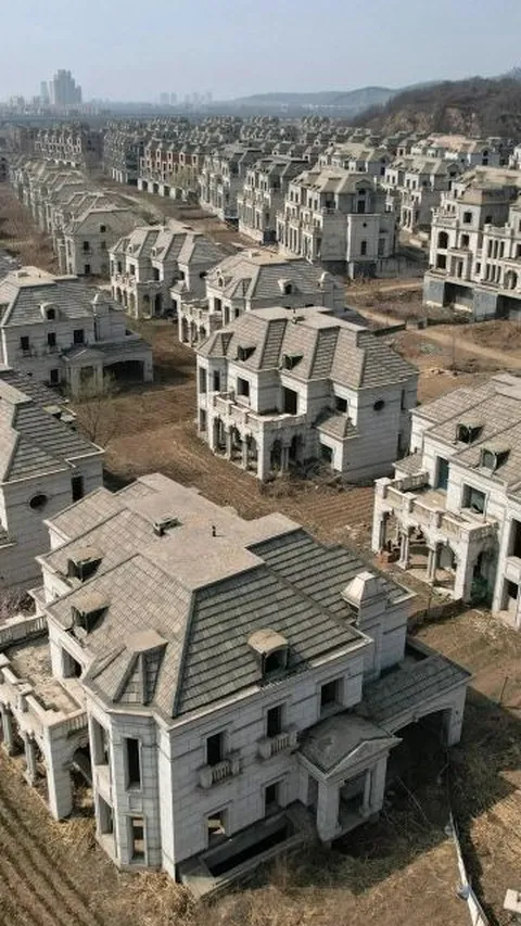 Kota Hantu yang Terbuang di China, Penuh Rumah Mewah