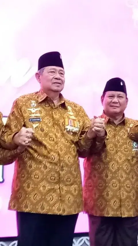 SBY & Prabowo Bergandengan Erat di HUT PEPABRI