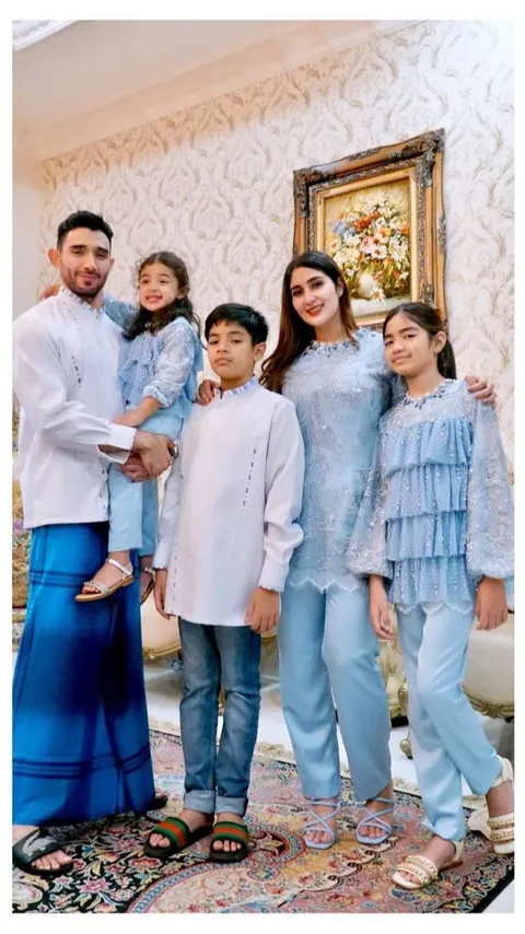 8 Potret Kedekatan Abdulla Alwi dengan Anak-Anak Tania Nadira, Ayah Sambung yang Penuh Kasih Sayang