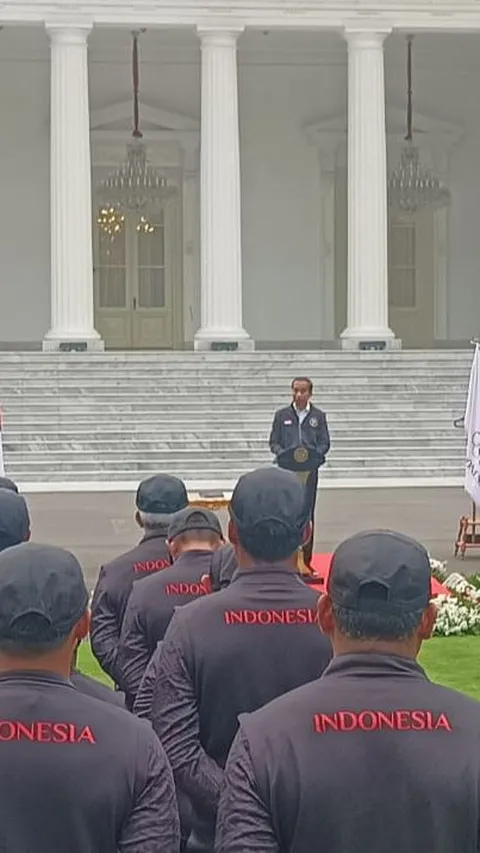 Jokowi Lepas Kontingen Indonesia ke Asian Games 2023: Saya Minta Masuk 10 Besar
