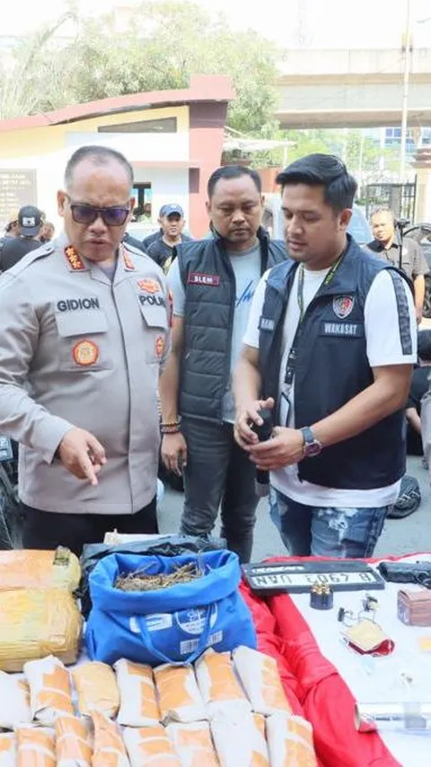 Gerebek Lapak Narkoba Kampung Bahari, Polisi Tetapkan 34 Tersangka