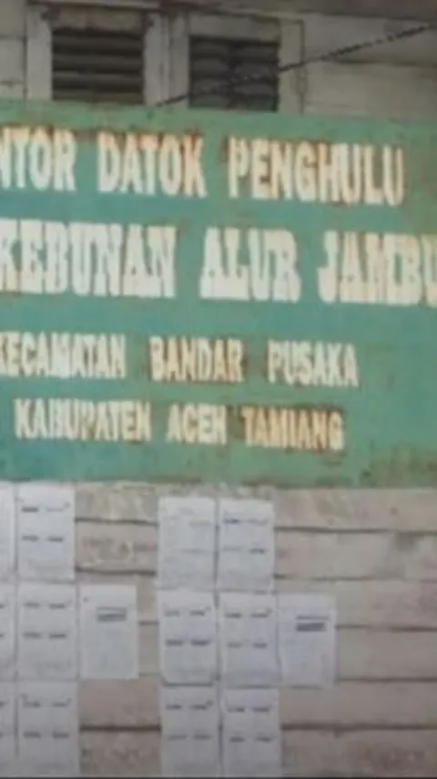Sejarah Desa Alur Jambu Aceh Tamiang, Sudah Ditinggalkan Warganya Akibat Diganggu Mahluk Halus