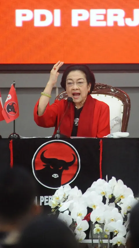 VIDEO: Wajah Megawati Berubah Geram di HUT PDIP, Singgung Ketegasan Hukum