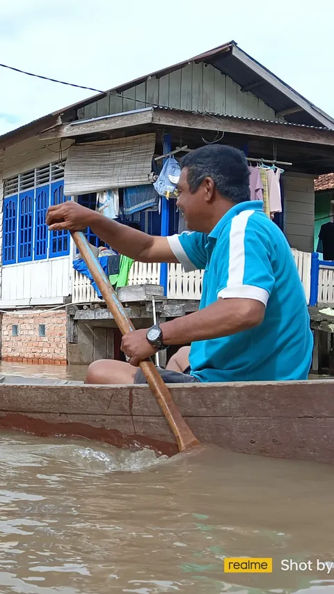 Seribu Lebih Rumah Terendam Banjir Usai Hujan Sepekan, Jambi Siaga Tiga