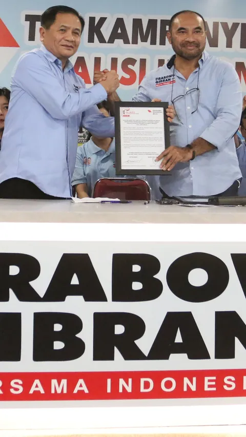 FOTO: Relawan Pragib 2024 Deklarasi Dukungan untuk Prabowo-Gibran