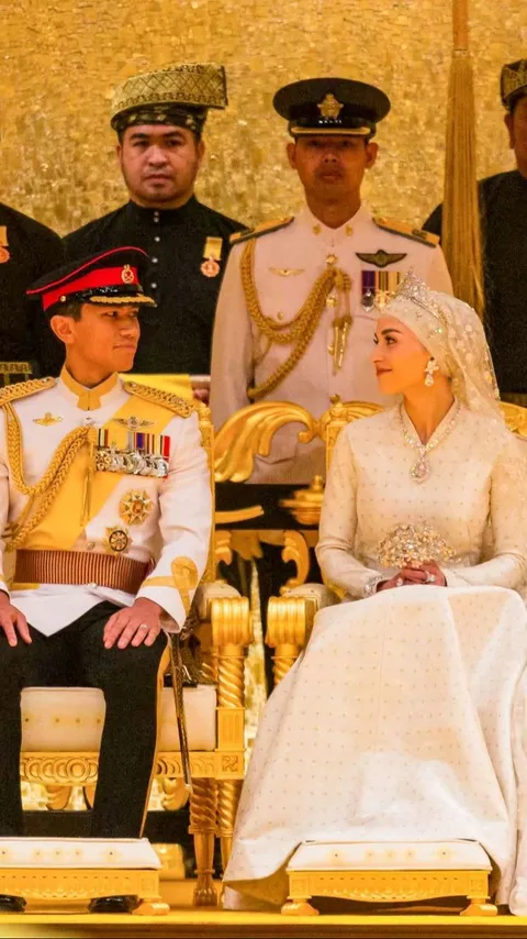 FOTO: Melihat Puncak Pernikahan Pangeran Mateen-Anisha Rosnah Bertabur Kemewahan di Bandar Seri Begawan, Brunei Darussalam