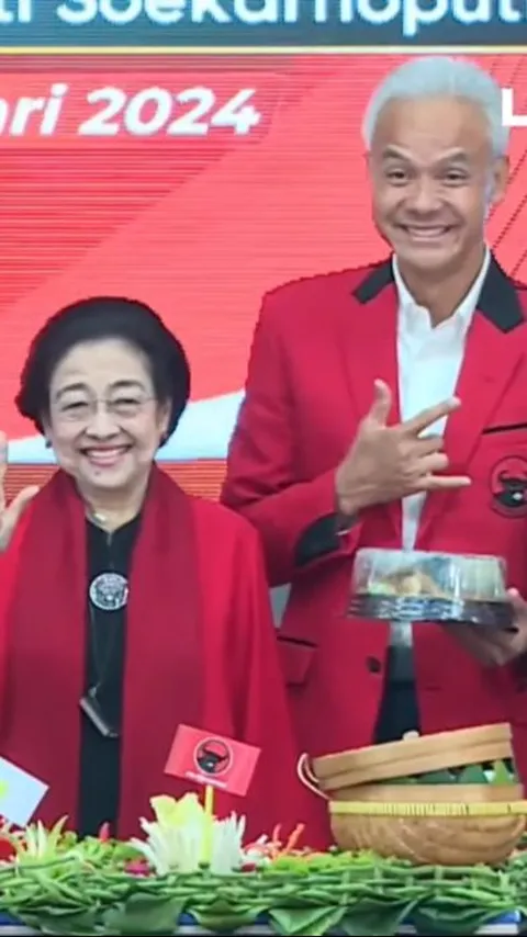 Penampilan Megawati Asyik Joget 