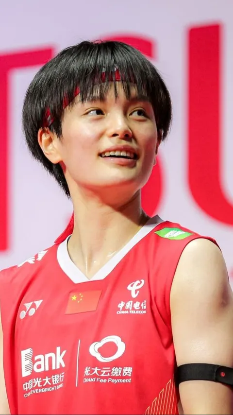 FOTO: Kemenangan Wang Zhi Yi Usai tekuk Tunggal Putri Jepang Lengkapi Dominasi China di Indonesia Masters 2024