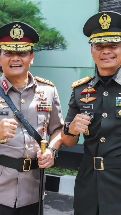 Kakak Adik Jenderal TNI Polri, Begini Momen saat Tugas Bareng Jemput Sosok Penting jadi Sorotan