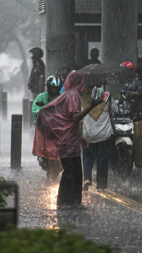 Hujan di Jakarta Merata Sejak Pagi Hari Ini, Bagini Penjelasan BMKG